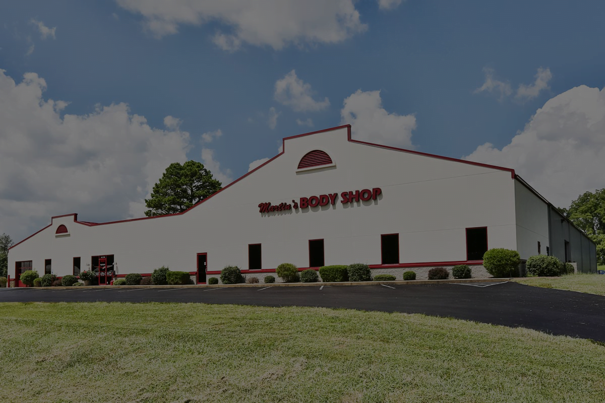 martins Body shop building